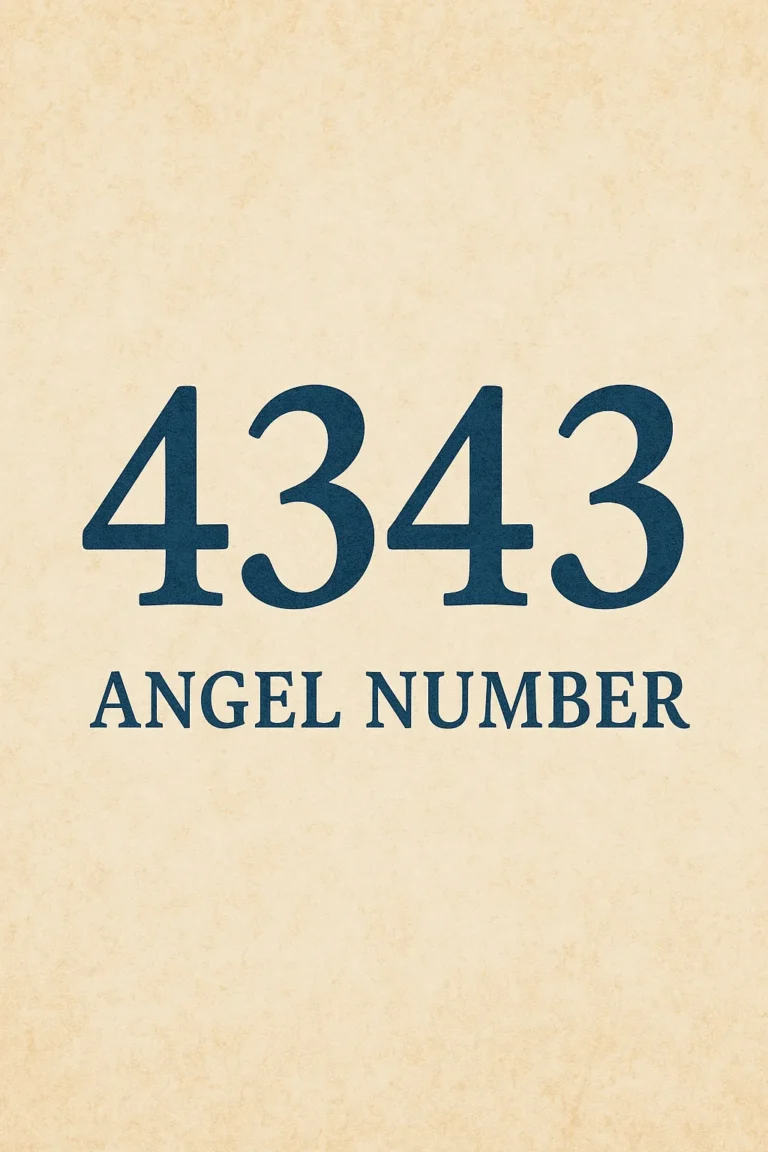 4343 angel number