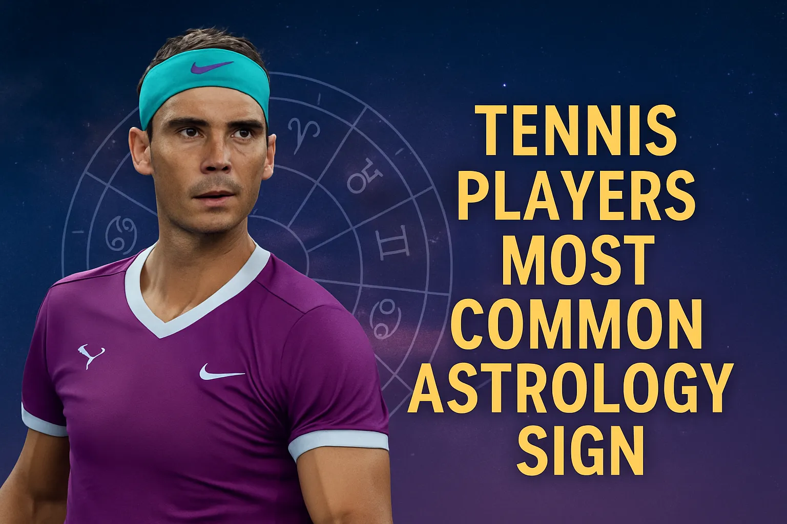 Tennis Players Most Common Astrology Sign USA Born