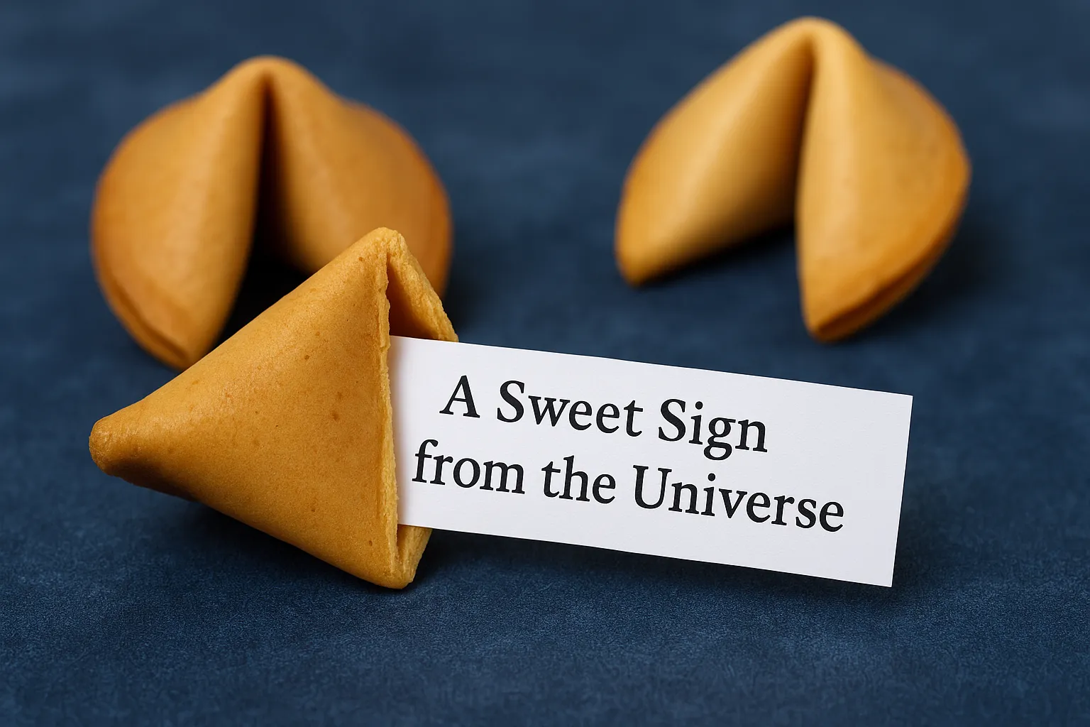 Fortune cookie horoscope message after dinner in New York