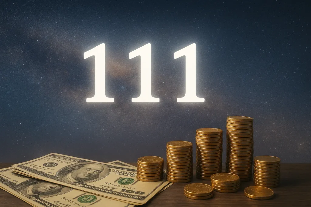 111 Angel Number in Money and Abundance