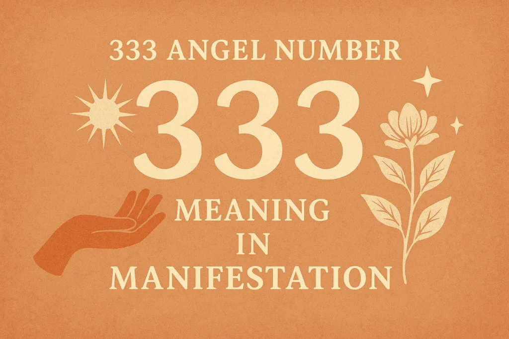 333 Angel Number Meaning in Manifestation