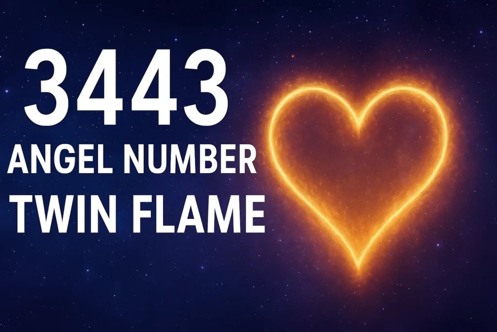 3443 Angel Number Twin Flame Journey