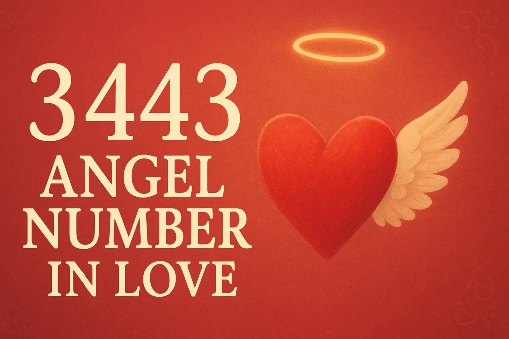 3443 Angel Number in Love