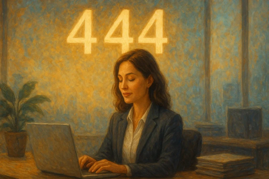 444 Angel Number Meaning in Career