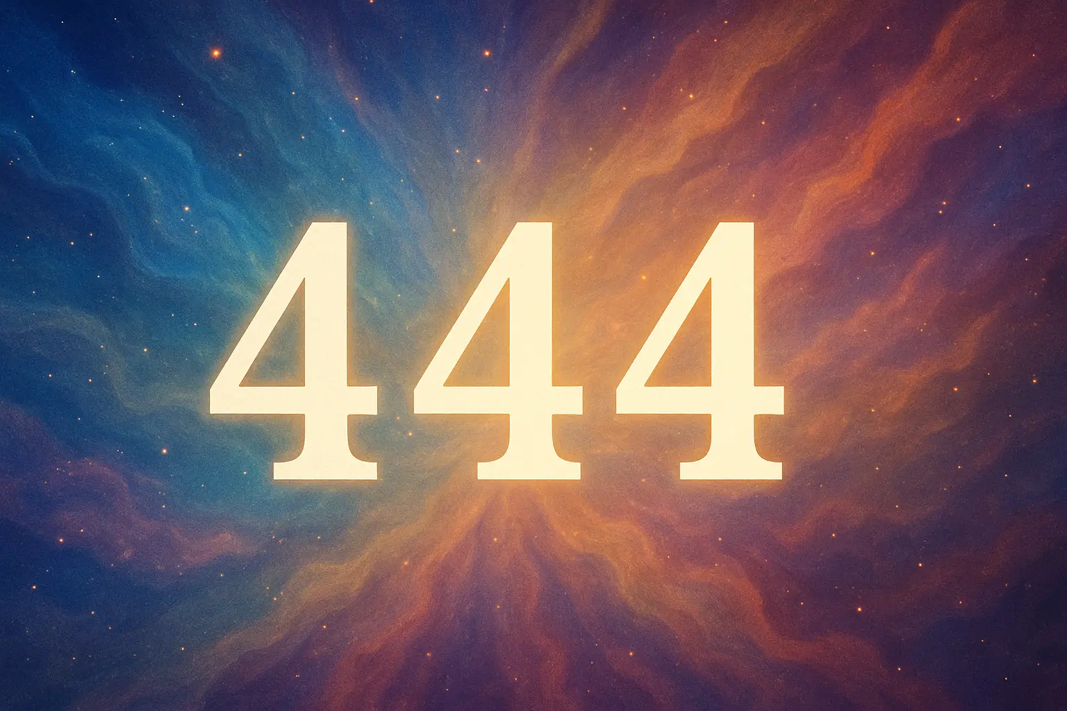 444 Angel Number Meaning