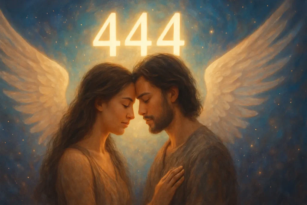 444 angel number Twin Flame Connection