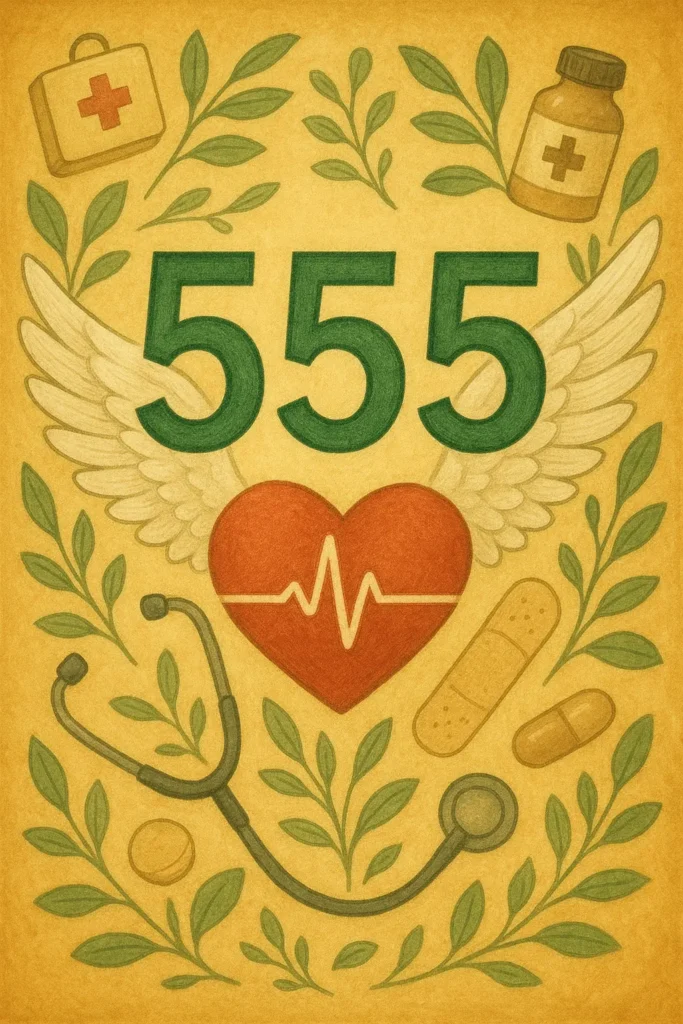 555 Angel Number Meaning in Health