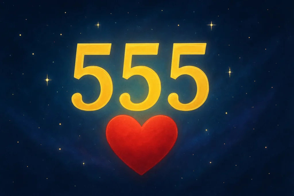 555 Angel Number Meaning in Love