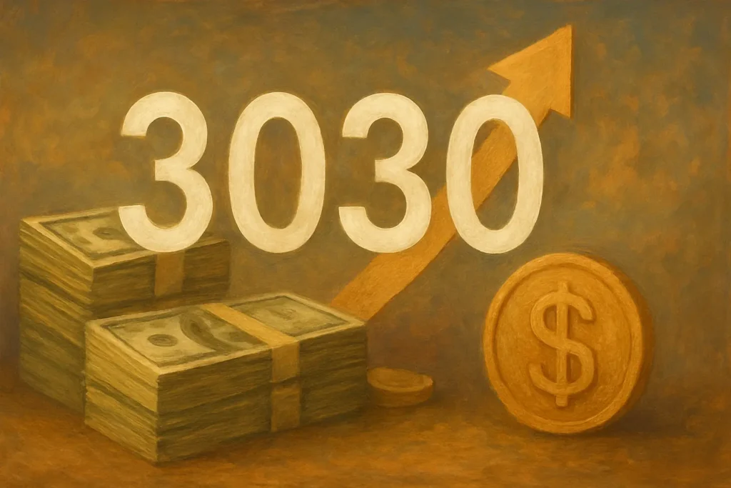 3030 Angel Number in Money