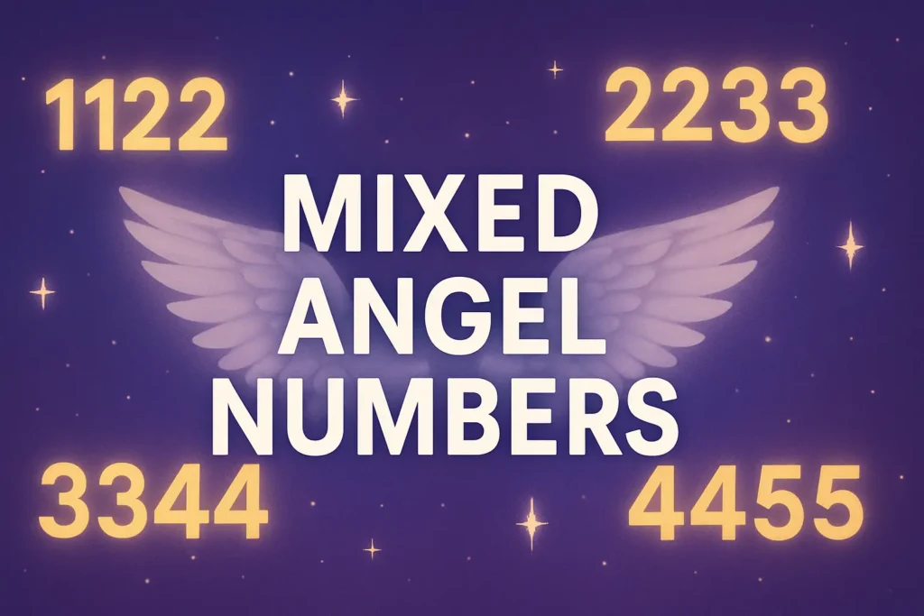Common Mixed Angel Number Combinations & Their Meanings