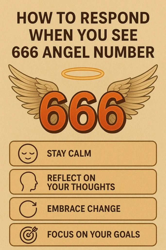 How to Respond When You See 666 Angel Number