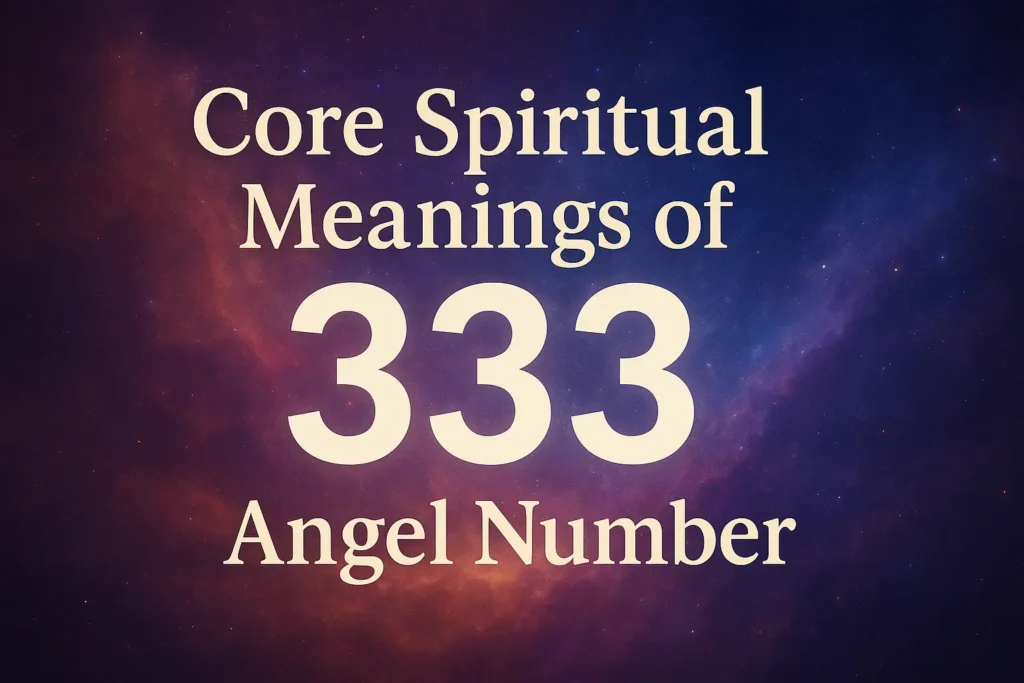 What Does 333 Angel Number Mean Spiritually
