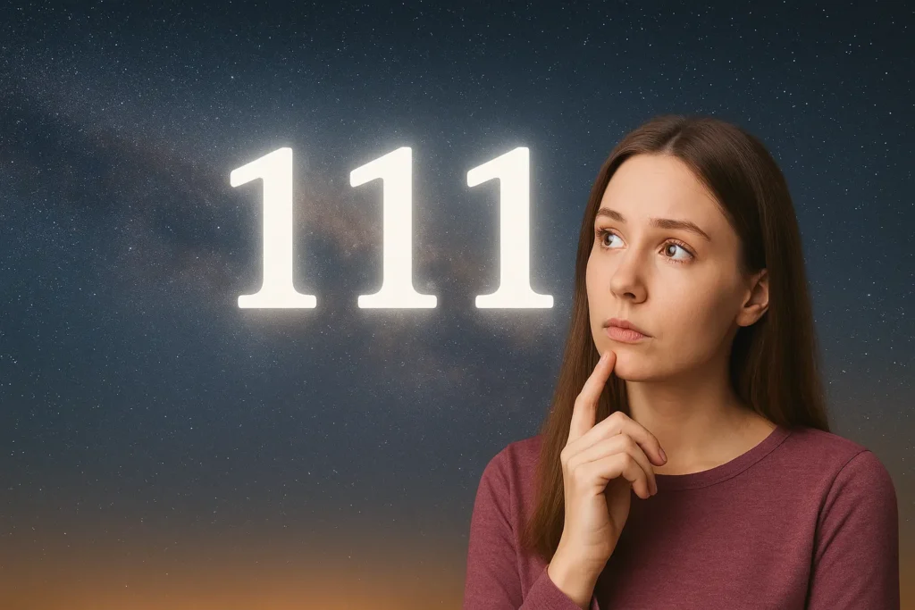 Why Do You Keep Seeing 111 Angel Number