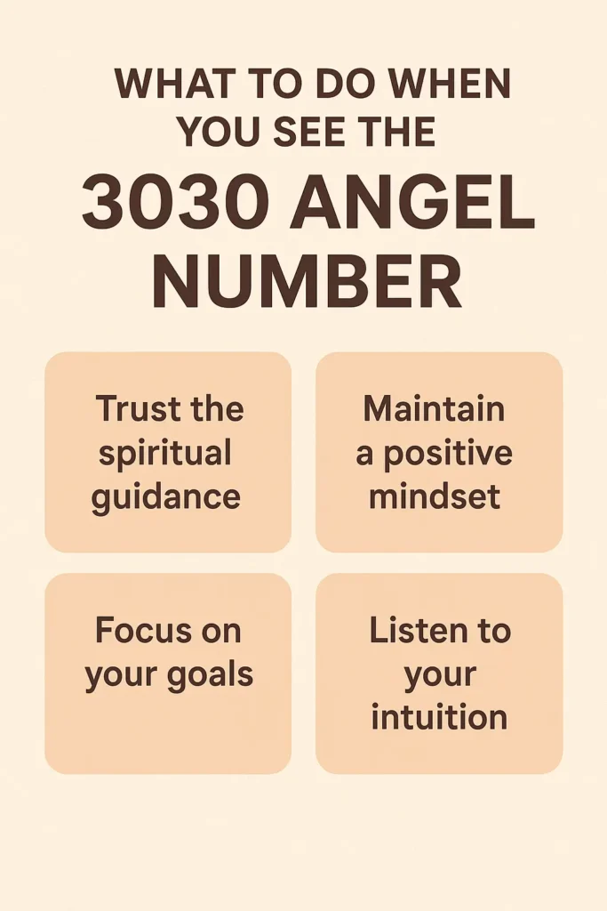 Why Do You Keep Seeing the 3030 Angel Number