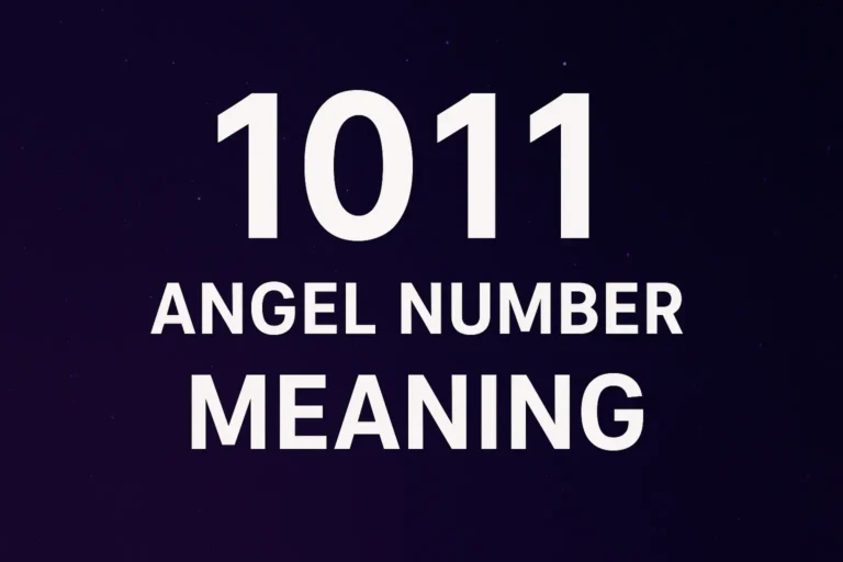 1011 Angel Number Meaning Twin Flame, Love, Career, Manifestation, Money & Soulmate