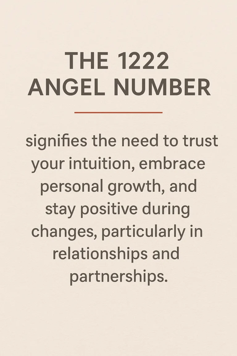 1222 Angel Number Meaning Love, Career & Guidance