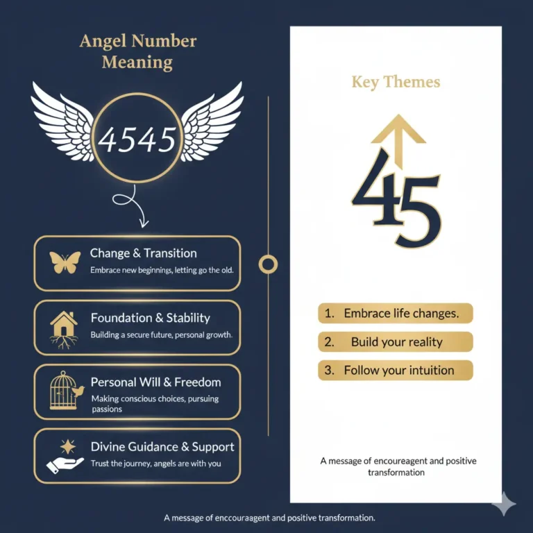 4545 Angel Number Meaning Explained Twin Flame, Love, Money