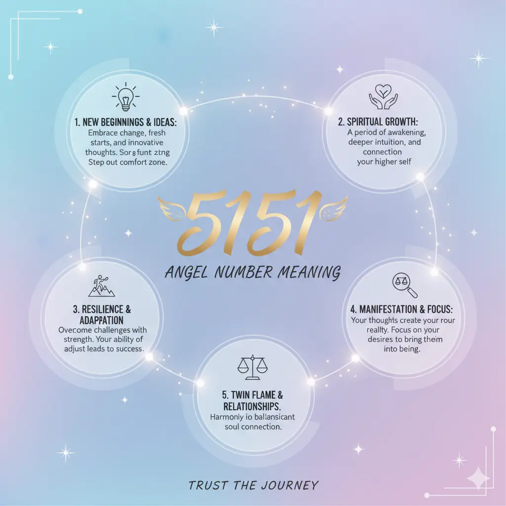5151 Angel Number Meaning Twin Flames, Love, Career, Money