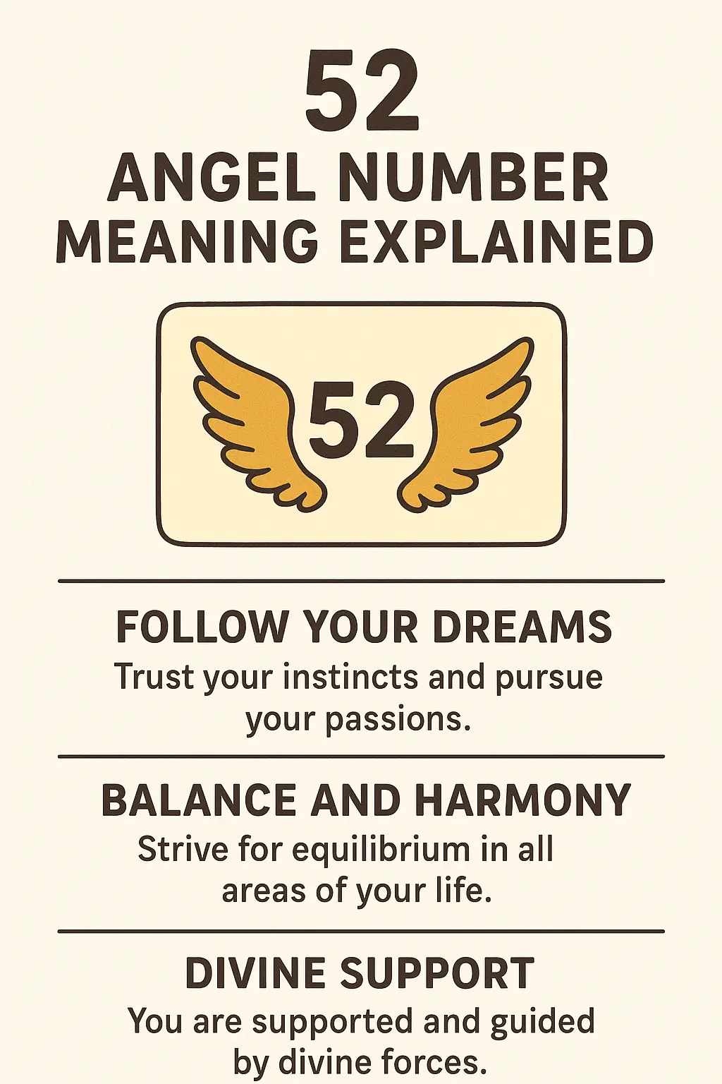 52 Angel Number Meaning Spiritual, Love & Life Guidance