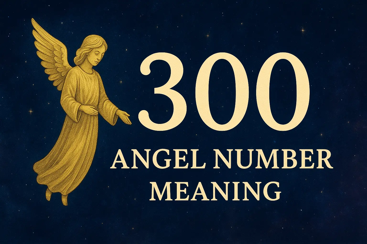 300 Angel Number Meaning — A Sign of Divine Support, Creativity & New Beginnings
